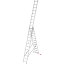 Лестница 3х12 трехсекционная алюминиевая, серия NV223 Новая высота (2230312) 