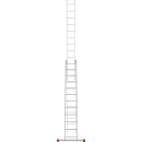 Лестница 3х12 трехсекционная алюминиевая, серия NV223 Новая высота (2230312) 