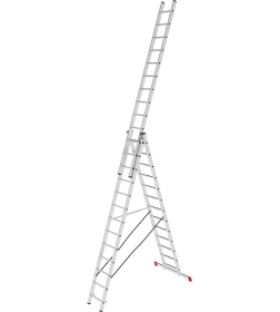 Лестница 3х13 трехсекционная алюминиевая, серия NV223 Новая высота