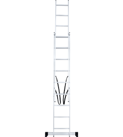 Лестница 2х 9 двухсекционная алюминиевая, серия NV122 Новая высота