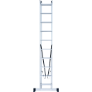 Лестница 2х10 двухсекционная алюминиевая, серия NV122 Новая высота (1220210) 