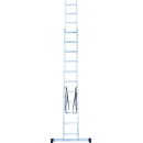 Лестница 2х11 двухсекционная алюминиевая, серия NV122 Новая высота (1220211) 