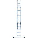 Лестница 2х11 двухсекционная алюминиевая, серия NV122 Новая высота (1220211) 