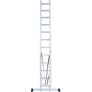 Лестница 2х12 двухсекционная алюминиевая, серия NV122 Новая высота (1220212) 