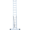 Лестница 2х12 двухсекционная алюминиевая, серия NV122 Новая высота (1220212) 