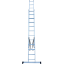 Лестница 2х12 двухсекционная алюминиевая, серия NV122 Новая высота (1220212) 