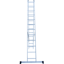 Лестница 2х12 двухсекционная алюминиевая, серия NV122 Новая высота (1220212) 