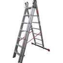 Лестница 3х 7 трехсекционная алюминиевая профессиональная, серия NV323 Новая высота (3230307) 
