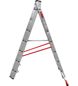 Лестница 3х 7 трехсекционная алюминиевая профессиональная, серия NV323 Новая высота