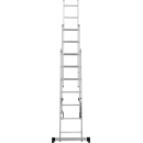 Лестница 3х 7 трехсекционная алюминиевая, серия NV123 Новая высота (1230307) 