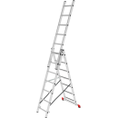 Лестница 3х 7 трехсекционная алюминиевая, серия NV223 Новая высота (2230307) 