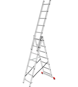 Лестница 3х 7 трехсекционная алюминиевая, серия NV223 Новая высота