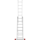 Лестница 3х 7 трехсекционная алюминиевая, серия NV223 Новая высота (2230307) 