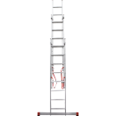 Лестница 3х 8 трехсекционная алюминиевая профессиональная, серия NV323 Новая высота (3230308) 