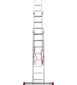Лестница 3х 8 трехсекционная алюминиевая профессиональная, серия NV323 Новая высота