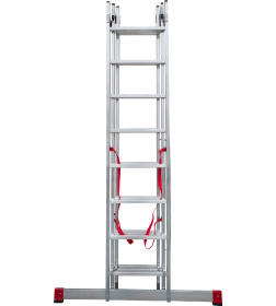 Лестница 3х 8 трехсекционная алюминиевая профессиональная, серия NV323 Новая высота
