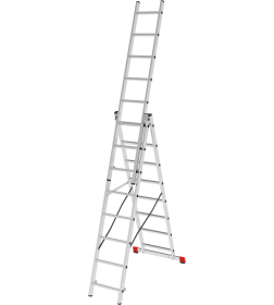 Лестница 3х 8 трехсекционная алюминиевая, серия NV223 Новая высота