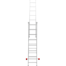 Лестница 3х 8 трехсекционная алюминиевая, серия NV223 Новая высота (2230308) 