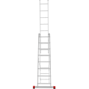 Лестница 3х 8 трехсекционная алюминиевая, серия NV223 Новая высота (2230308) 