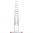 Лестница 3х 9 трехсекционная алюминиевая профессиональная, серия NV323 Новая высота (3230309) 