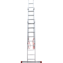 Лестница 3х 9 трехсекционная алюминиевая профессиональная, серия NV323 Новая высота (3230309) 