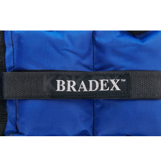 Утяжелители для рук и ног Bradex SF 0741, 2 шт.*1 кг, синие, полиэстер (SF 0741) 