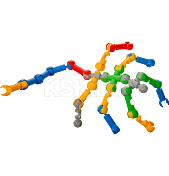 Развивающий конструктор СКЕЛЕТОН 70 деталей (DE 0657) 