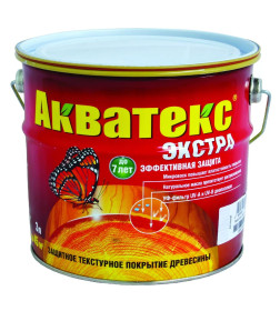 Пропитка АКВАТЕКС ЭКСТРА тик, 2,7 л