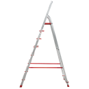 Стремянка алюминиевая односторонняя профессиональная Новая Высота NV 3112, 1х8ступеней 80 мм / 130 мм (3112108) 