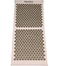 Коврик-сумка акупунктурный Нирвана бежевый, премиум-серия