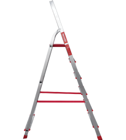 Стремянка 1х 6 ступеней ал. профессиональная 6 ступеней серия NV311 Новая высота