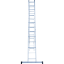 Лестница 2х13 двухсекционная алюминиевая, серия NV122 Новая высота (1220213) 