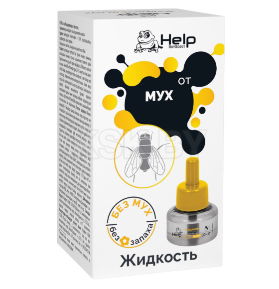 Жидкость от МУХ без запаха инсектицидная 240 часов HELP, 80503 (80503)