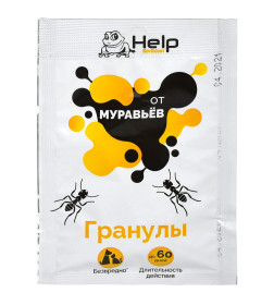 Гранулы от МУРАВЬЁВ в пакете, 30г HELP 80290