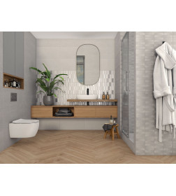 Плитка  Gracia Ceramica Industry white wall 01 300х500 