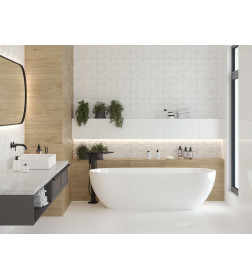 Плитка  Gracia Ceramica Nature white wall 02 300х500 