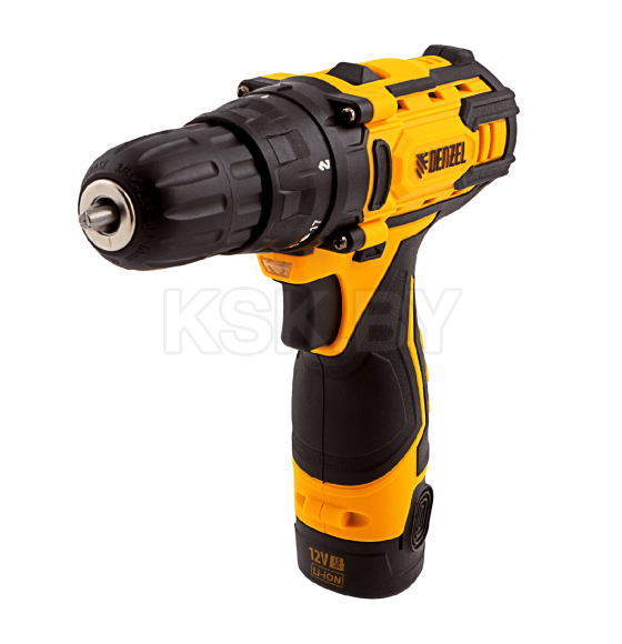 Дрель-шуруповерт аккумуляторная Denzel CDL-12CB (26102) 