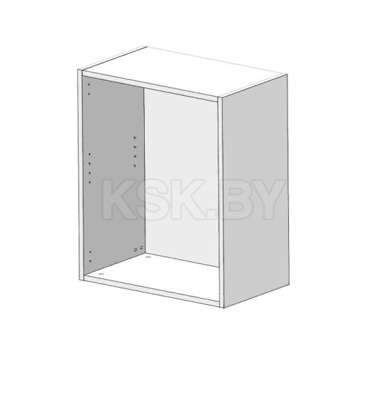 Корпус навесной 600х340х960 мм, высокий 2 полки (20603496) 