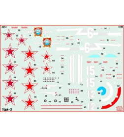 Советский истребитель "ЯК-3" ZVEZDA 4814