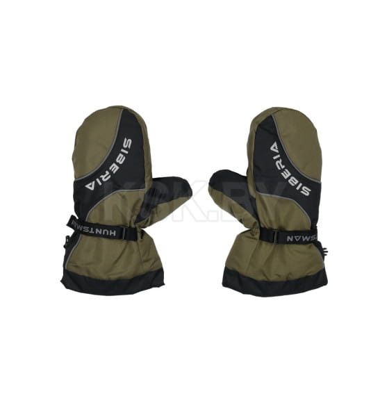 Рукавицы HUNTSMAN Siberia Хаки/Черный тк Breathable б/р