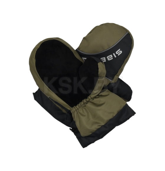 Рукавицы HUNTSMAN Siberia Хаки/Черный тк Breathable б/р