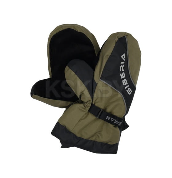 Рукавицы HUNTSMAN Siberia Хаки/Черный тк Breathable б/р