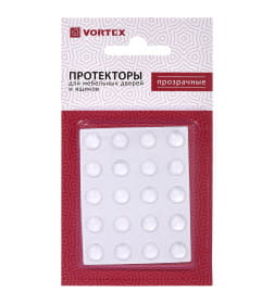 Протекторы для мебельных дверей и ящиков прозрачный из ПВХ  9 мм  VORTEX/30