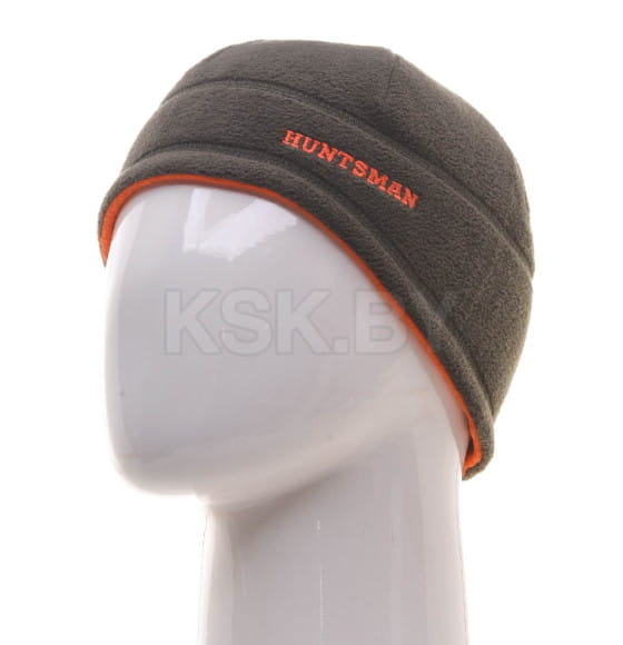 Шапка HUNTSMAN двусторонняя цв Хаки/Оранжевый 56-58