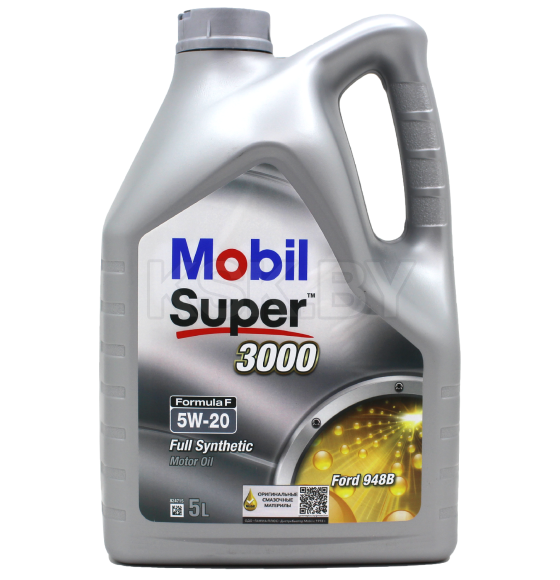 Масло моторное Mobil Super 3000  5W-20 Formula F 5л. (152865) 