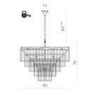 Светильник подвесной Divinare NOVA 3001/02 LM-13 (3001/02 LM-13) 