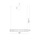 Светильник подвесной Divinare RENATA 1135/02 SP-36 (1135/02 SP-36) 