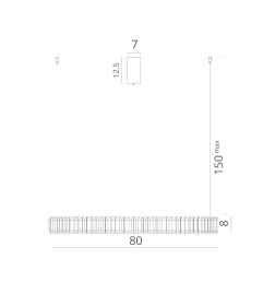 Светильник подвесной Divinare RENATA 1135/02 SP-48