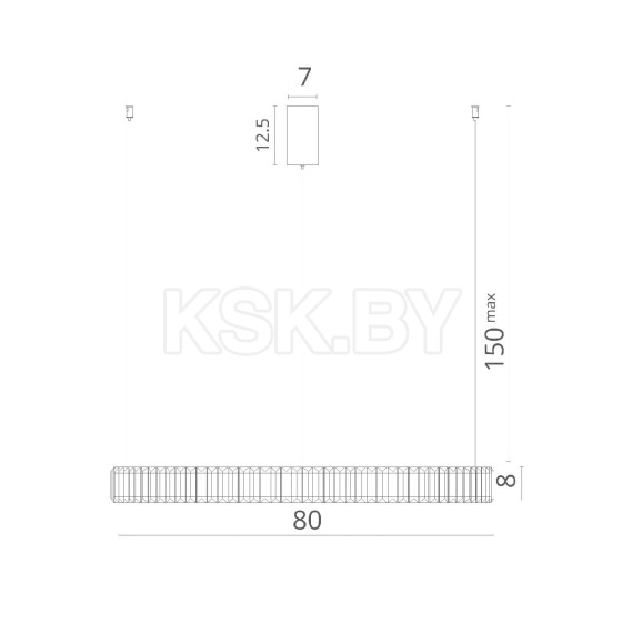 Светильник подвесной Divinare RENATA 1135/02 SP-48 (1135/02 SP-48) 