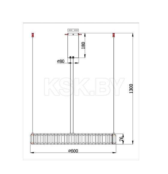 Светильник подвесной Divinare RENATA 1135/17 SP-36 (1135/17 SP-36) 